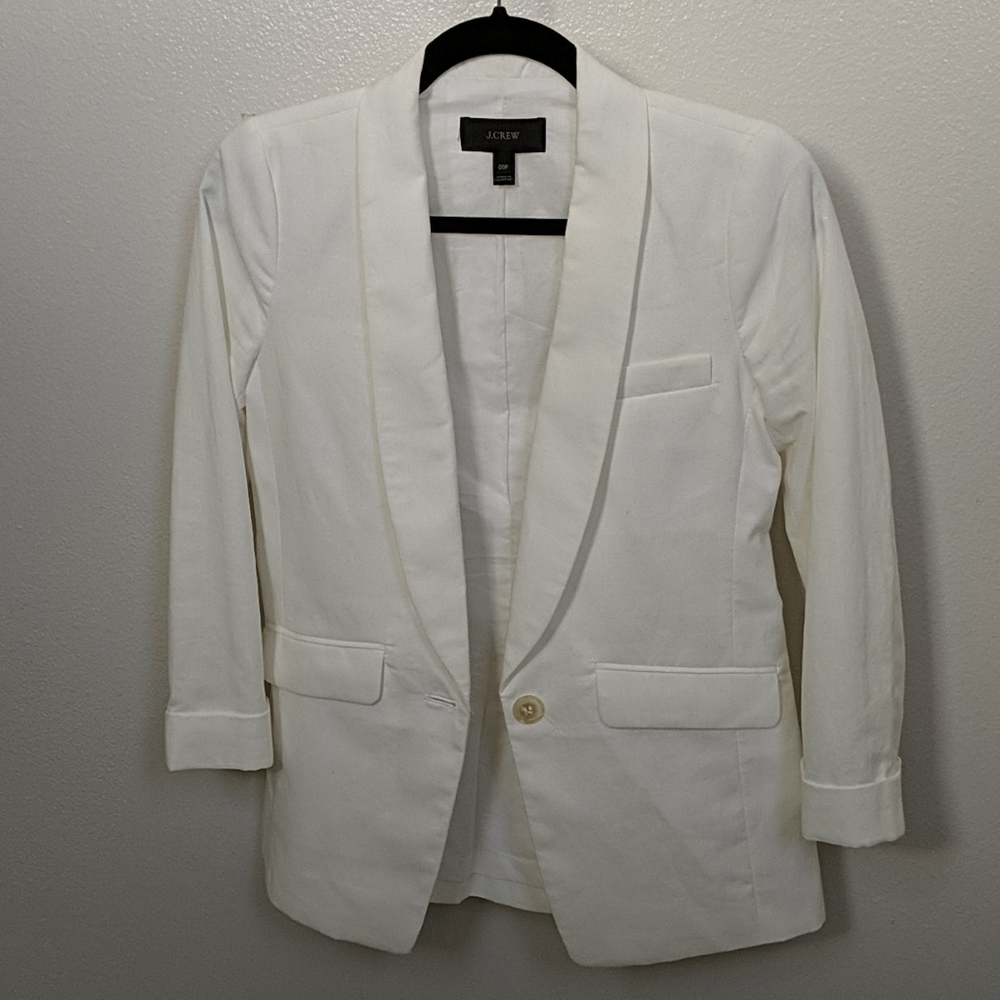 JCrew Summer Linen Blazer